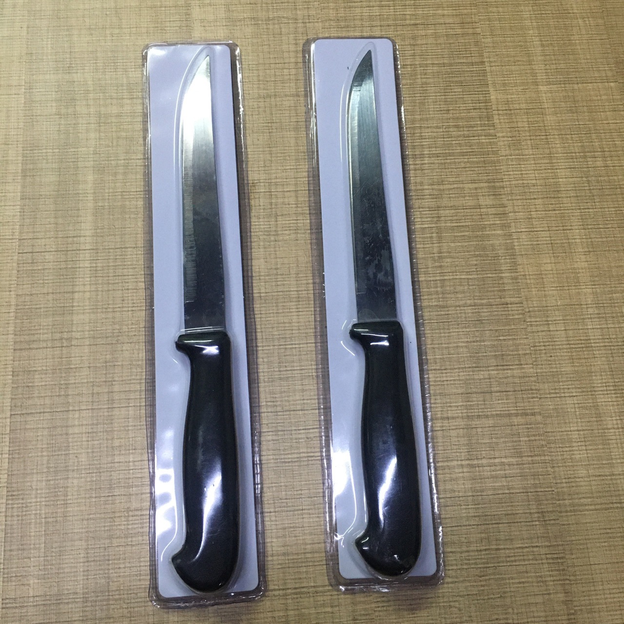 不锈钢水果刀双面吸卡单把