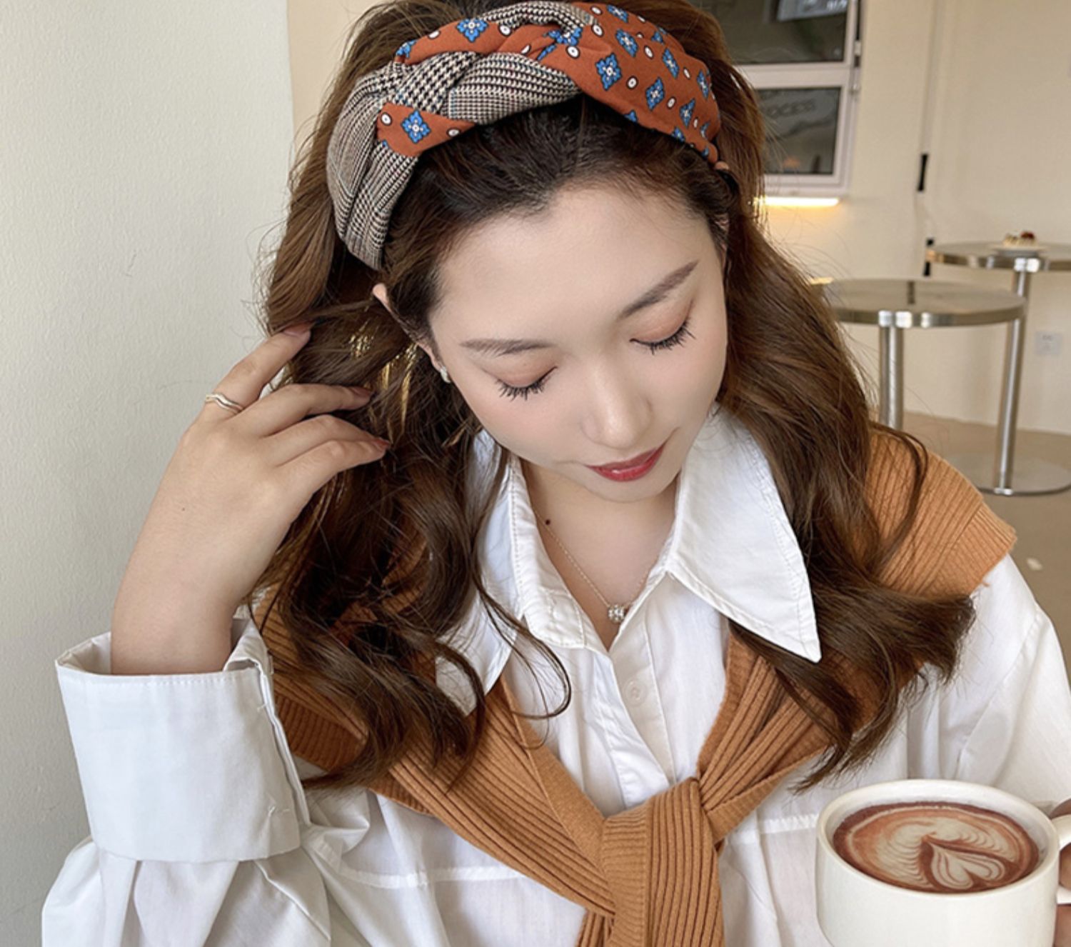 韩国网红发卡发箍复古法式发带女2021年新款气质优雅宽边洗脸头箍