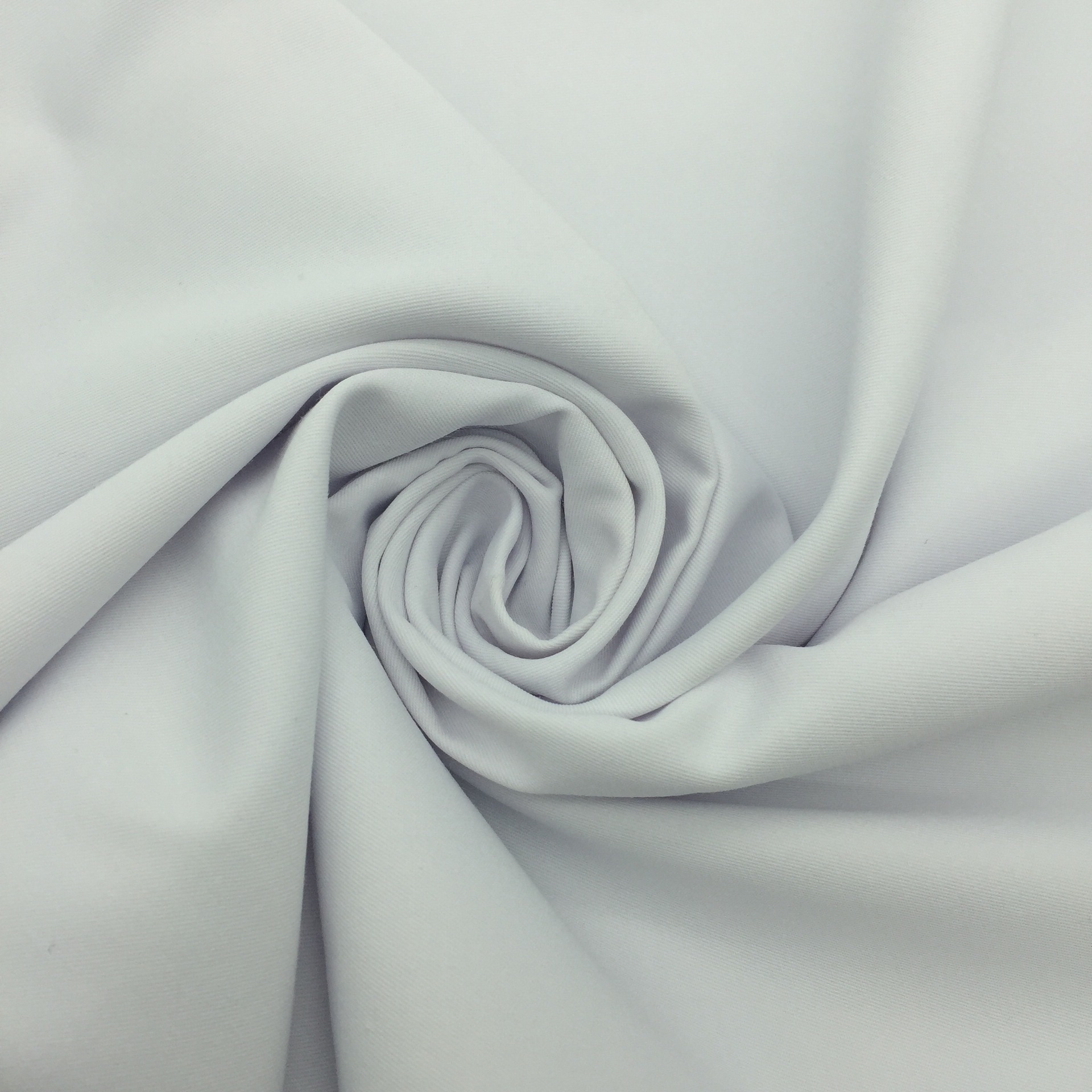 涤棉混纺细斜纹纯色职业男士衬衫面料 工装免烫休闲女服装