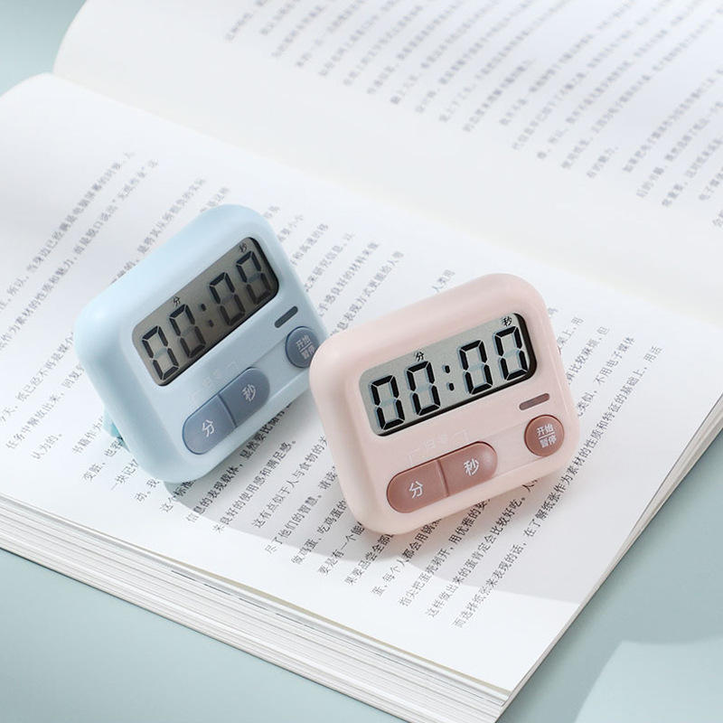 计时器学生儿童秒表时间管理作业学习闹钟两用自律表倒定时提醒器