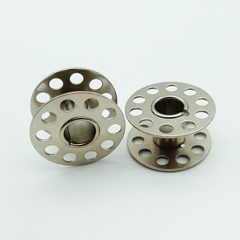 厂家直供缝纫机配件梭芯 家用梭芯 底线芯 老式家用梭芯 铁制镀镍