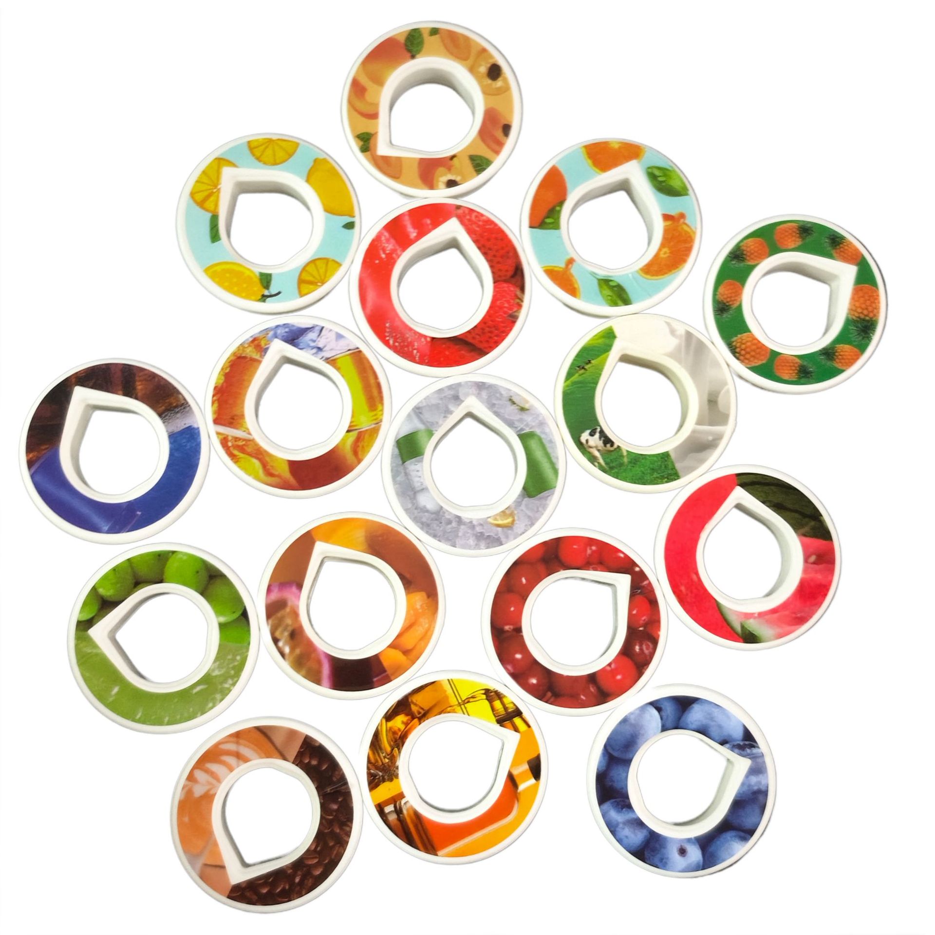 Air萃香环up跨境热销玩味杯专用水果味汽水玩味环组合包装7味16味