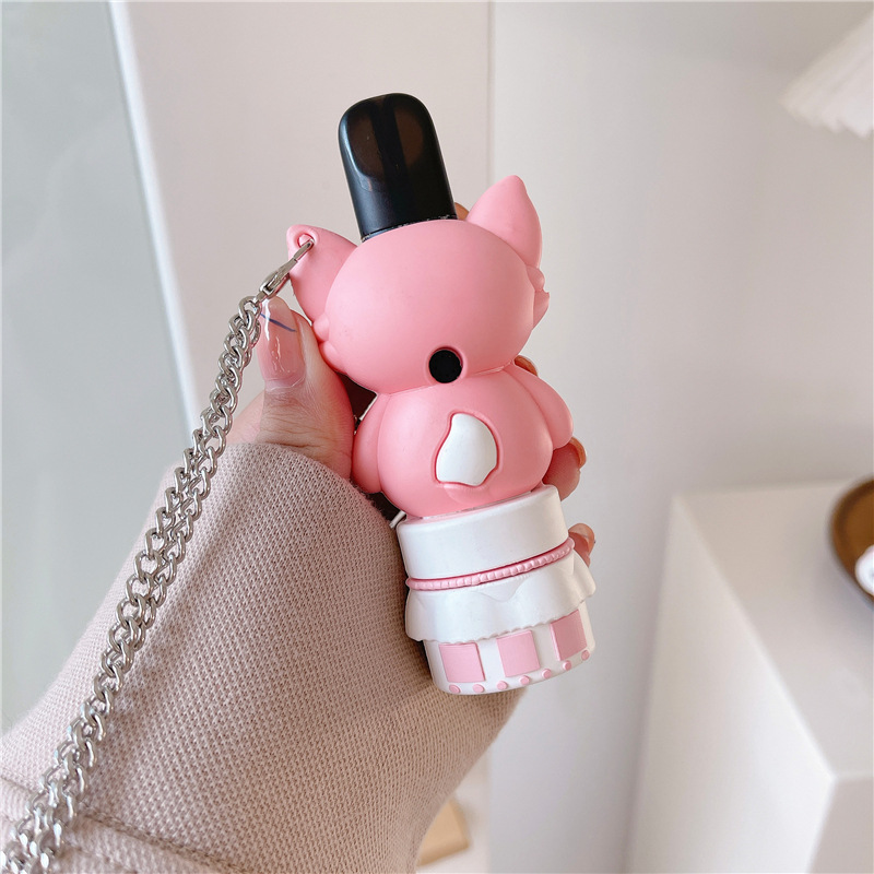 创意可爱卡通悦刻relx4/5代新款硅胶适用柚子yooz1/2代通用烟杆套