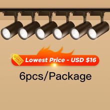 One Set Led Track Light 220v COB Ceiling Spot Light Wall跨境