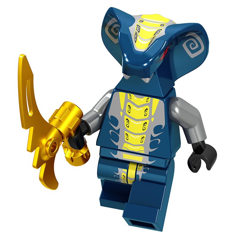 lego乐高幻影忍者人仔njo418机器忍者克普特将军大电影加满都魔王
