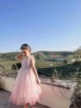 GZ2021新款夏款女童裝艾莎公主裙短袖連衣裙中小童兒童寶寶紗裙