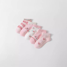 六指鼠童袜儿童袜子春秋夏季薄棉男童女童宝宝袜婴儿小中童棉袜子