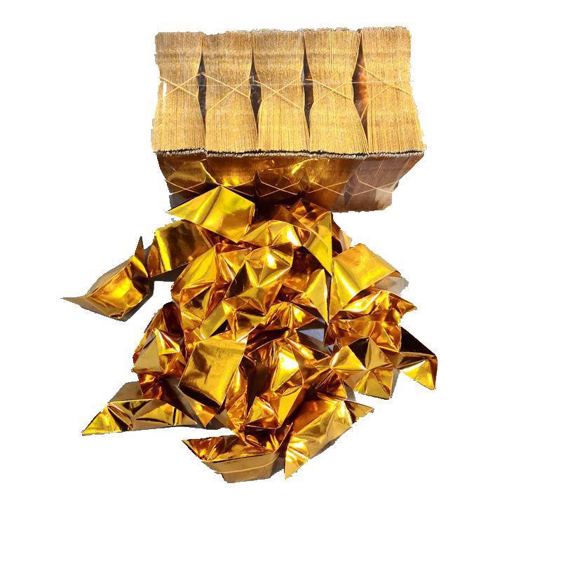 半成品金元宝6000个 10x13宗教祭祀用品纸钱清明节春节冥纸冥币