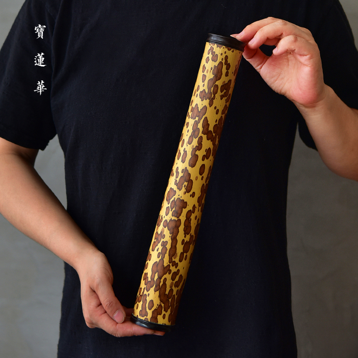 15y天然梅妃竹全满花大香筒书画筒 奇美花纹竹茶具筒 竹罐扇筒沉