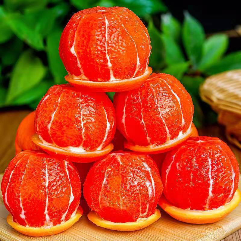 橙子秭归中华红血橙子红心血橙脐橙新鲜应季水果超甜整箱批发