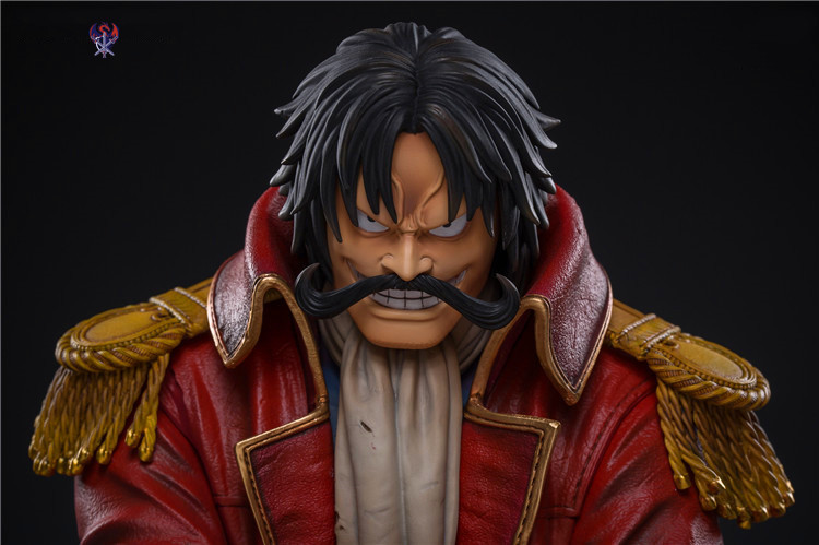 三剑动漫 日漫海贼王 船长哥尔·d·罗杰 限量gk手办树脂雕像摆件