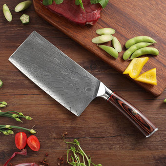 货源供应612方刀 不锈钢菜刀切片刀厨用刀家用砍切中式厨房刀具-报价