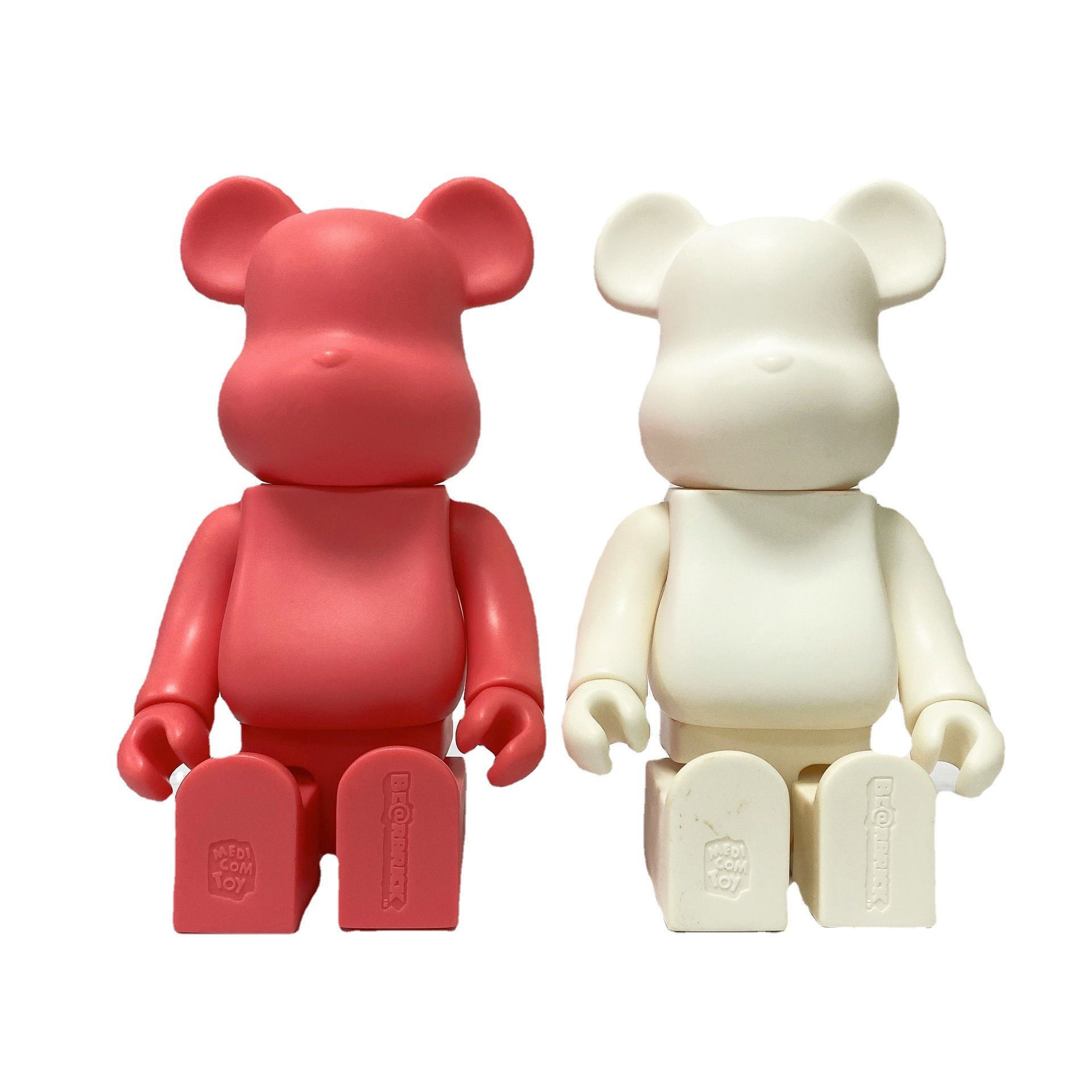 网红bearbrick400%千秋暴力熊手办积木熊玩偶摆件潮玩公仔周边