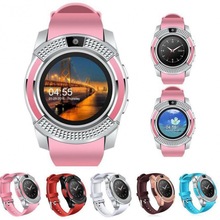 V8 Bluetooth Smart Watch Fitness Pedometer SIM Android跨境专