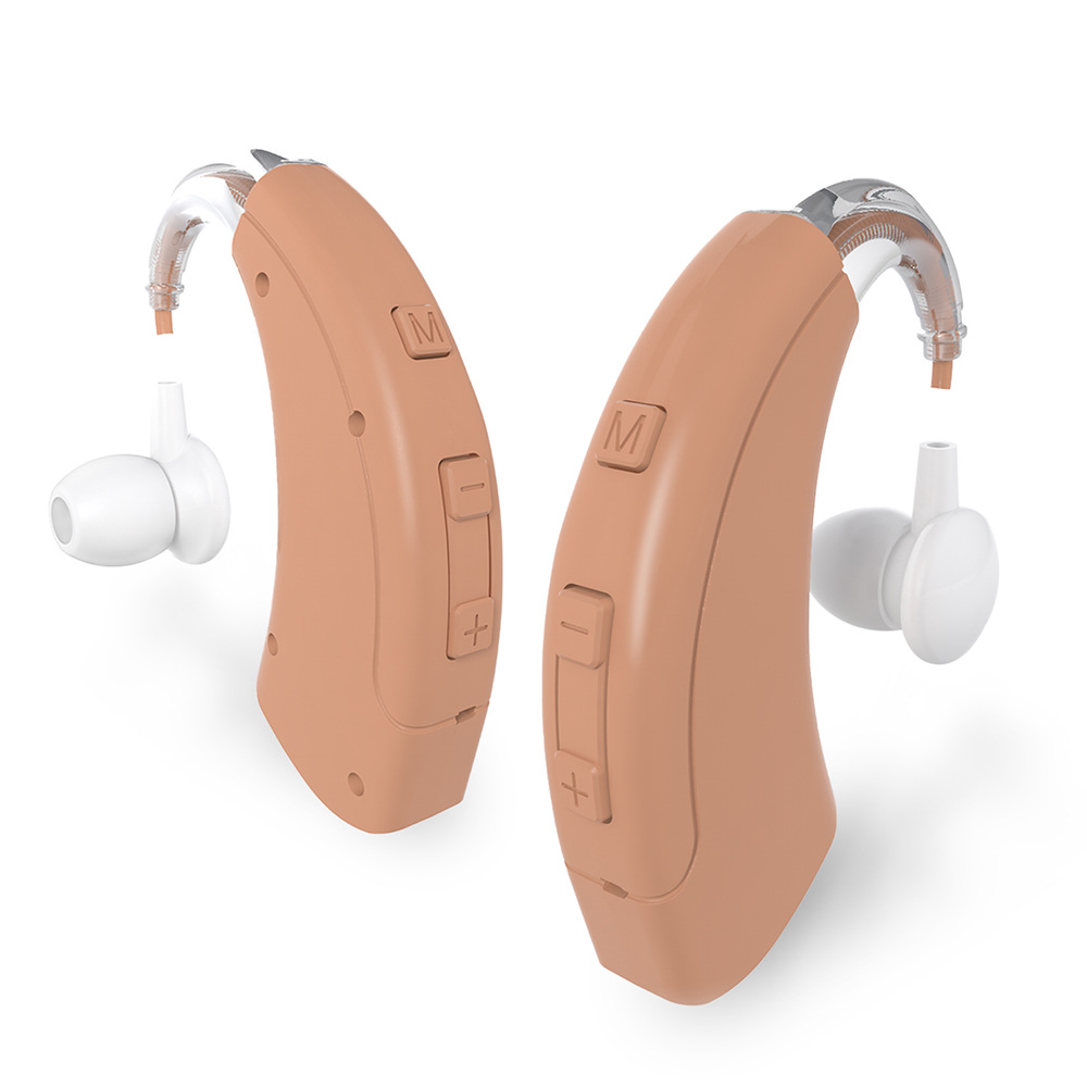 8通道数字式助听器听力放大声音变频降噪中老年助听仪器中英文d8