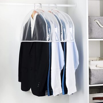 衣服防尘半身罩 大衣西服透明pe肩罩防尘肩巾  定制衣服防尘罩