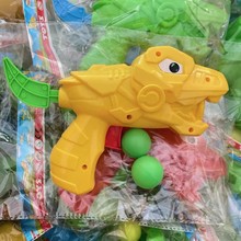 儿童玩具塑料恐龙软弹珠弹射玩具子弹射击2元百货地摊男孩玩具