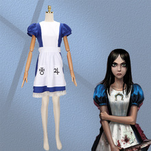 爱丽丝Alice女仆装cosplay爱丽丝疯狂回归cos服舞台表演服装