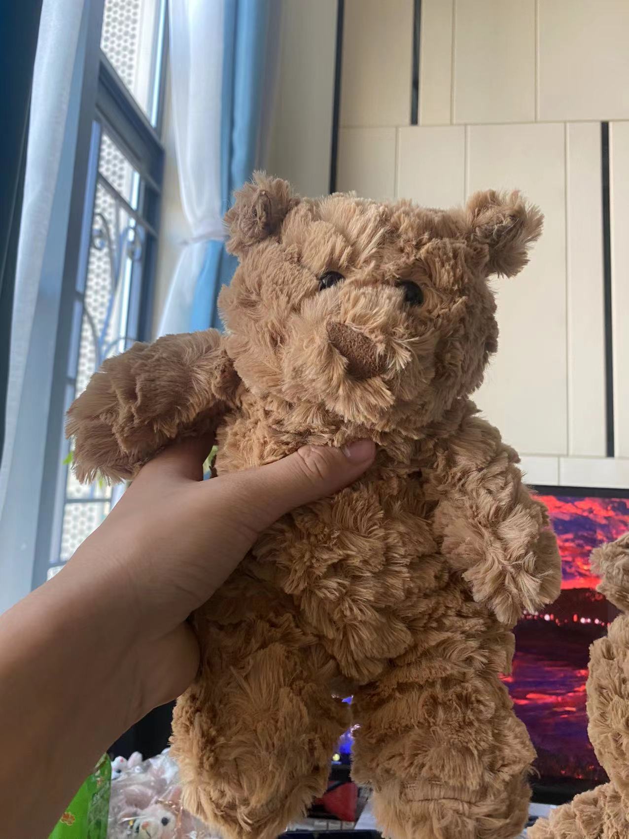 网红同款小熊英国jellycat巴塞罗熊毛绒公仔玩偶网红泰迪熊巴塞罗