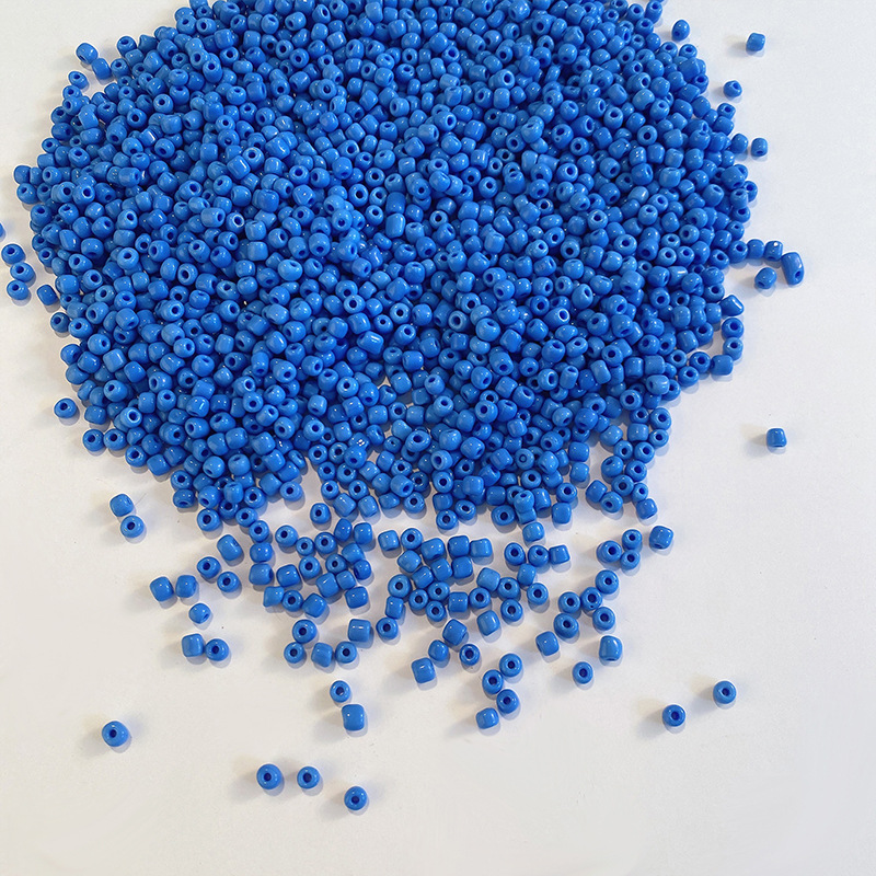 [450 G/bag] Qiao Sample Does Not Fade Glass Beads 2mm/3mm/4mm Size Jewelry DIY Material Powder