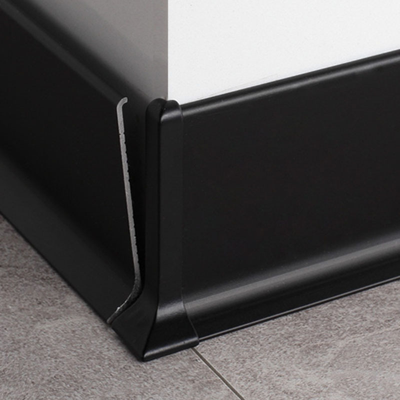 0成交780米铝合金踢脚线护墙板收边线f型装饰线金属条阳角