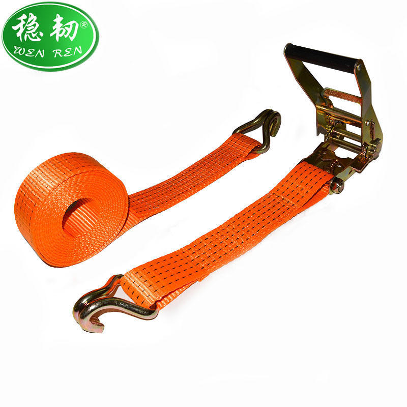 5t货车紧绳器收紧器 小型固定货物捆扎绑带棘轮拉紧器刹车 拖车绳