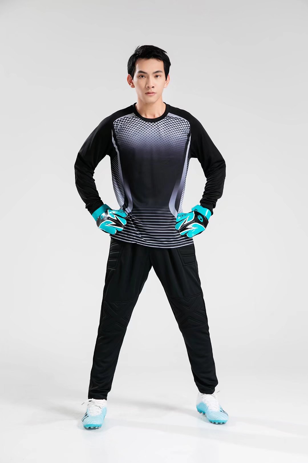 8009足球门将服套装 守门员 门将服 套装 足球守门员服长袖-阿里巴巴