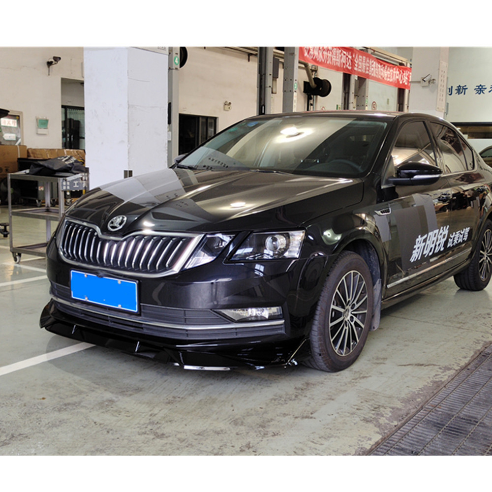 适用于斯柯达明锐改装前铲包围前唇防撞前唇改装前铲小包围扰流板