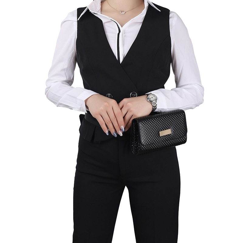 珠宝店导购员女士工作服搭配腰包 汽车4s店时尚百搭手机腰包-阿里巴巴