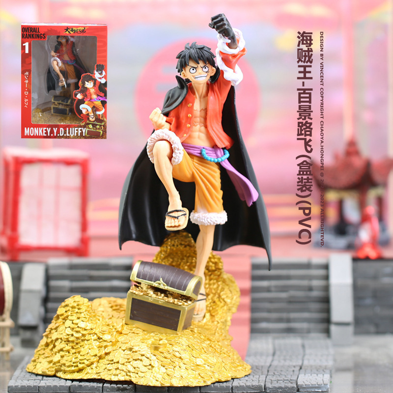 海贼王gk 路飞手办模型系列大猿王 蛇人铁拳草帽黄金百景路飞
