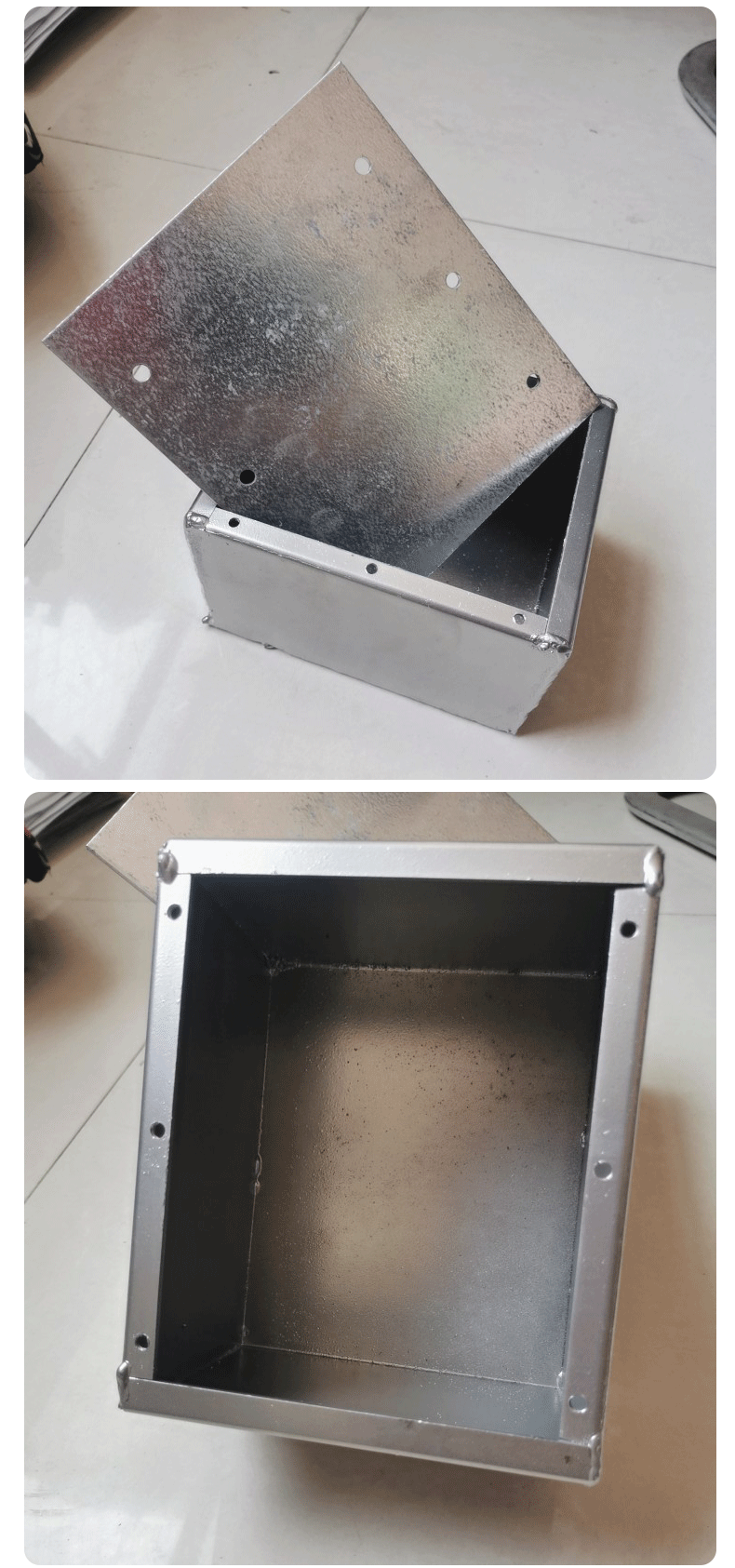 密闭接线盒 现货热镀锌金属预埋盒电缆分线盒人防密闭接线盒底盒