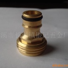 供应铜接头/园林工具/灌溉工具YJ2832:3/4"外螺纹接头