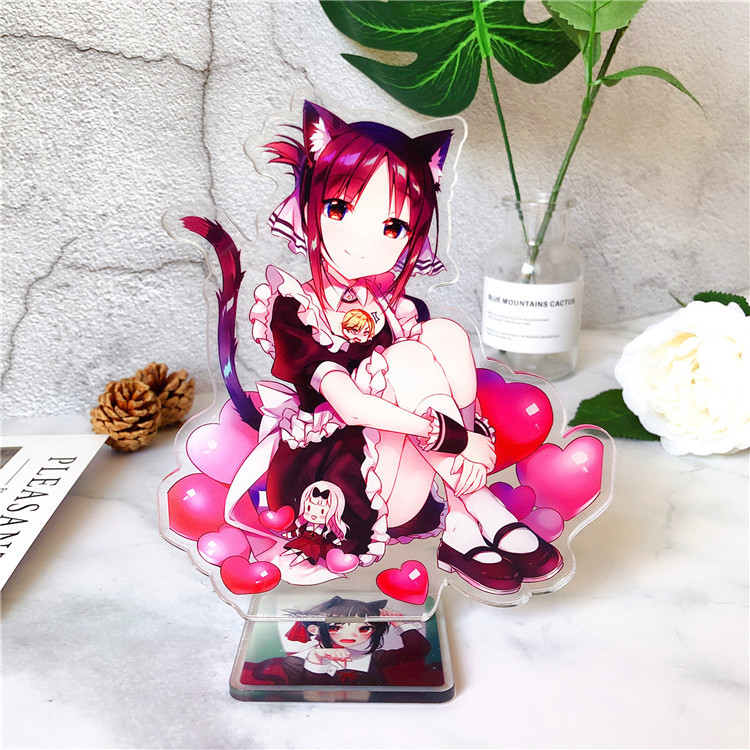 辉夜大小姐想让我告白立牌人形亚克力摆件藤原立绘大立牌动漫周边