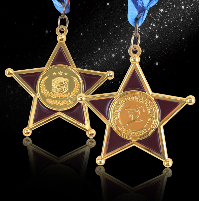 新款神墨奖牌绘画练字珠心算奖牌幼园金银铜奖牌奖励培训奖牌批发