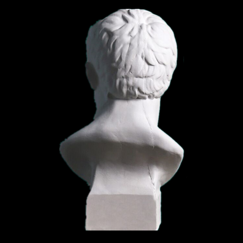 石膏像阿格里巴58cm 素描绘画美术教具 写生人物头像静物摆件模型