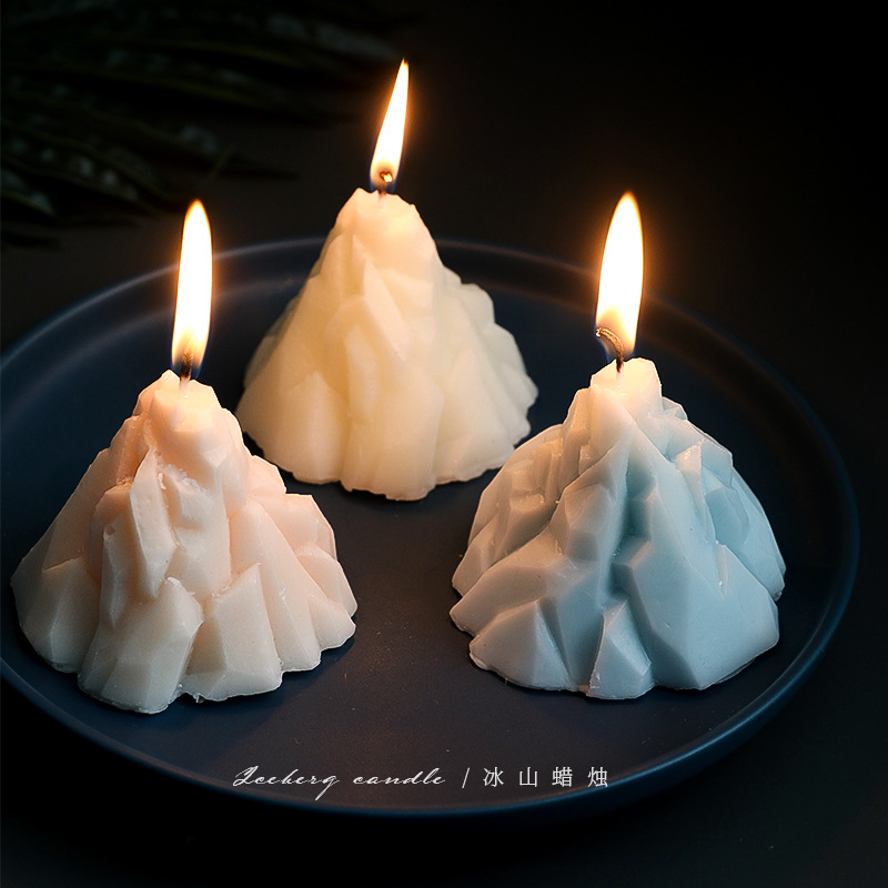 Iceberg Candle Wholesale Aromatherapy Candle Creative Gift Birthday Gift Set Home Decoration Fragrance Candle