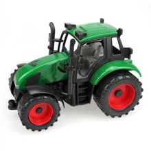 拖拉机玩具儿童农夫车农用运输惯性农场播种机收割机洒水车模型