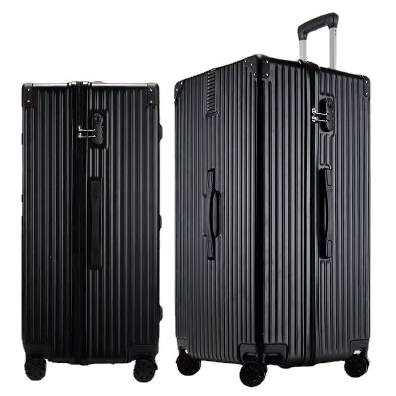 Aluminum Frame Suitcase Men's and Women's Password Universal Wheel Trolley Password Suitcase Custom Logo One Piece Dropshipping Luggage