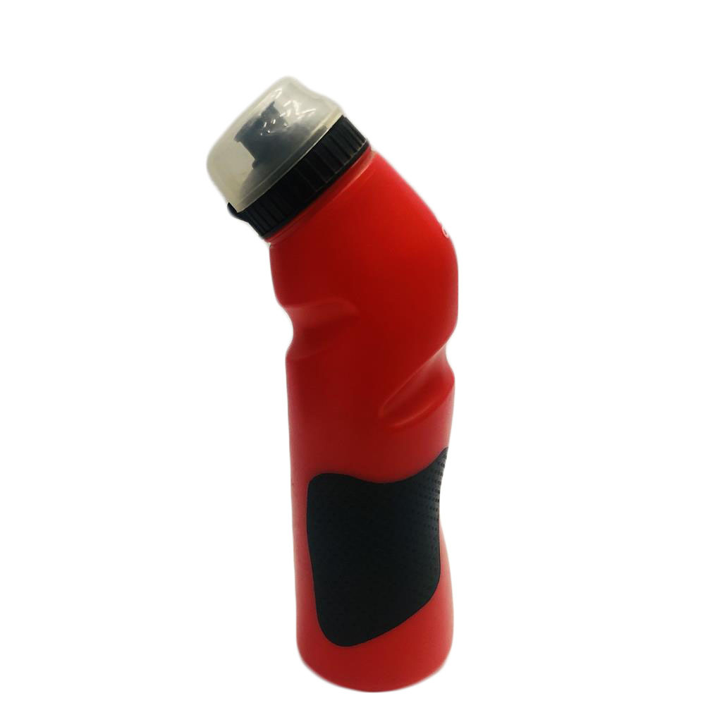 leather elbow sports water bottle belt dust cover bicycle kettle easy grip pe squeeze cycling kettle rs-2186