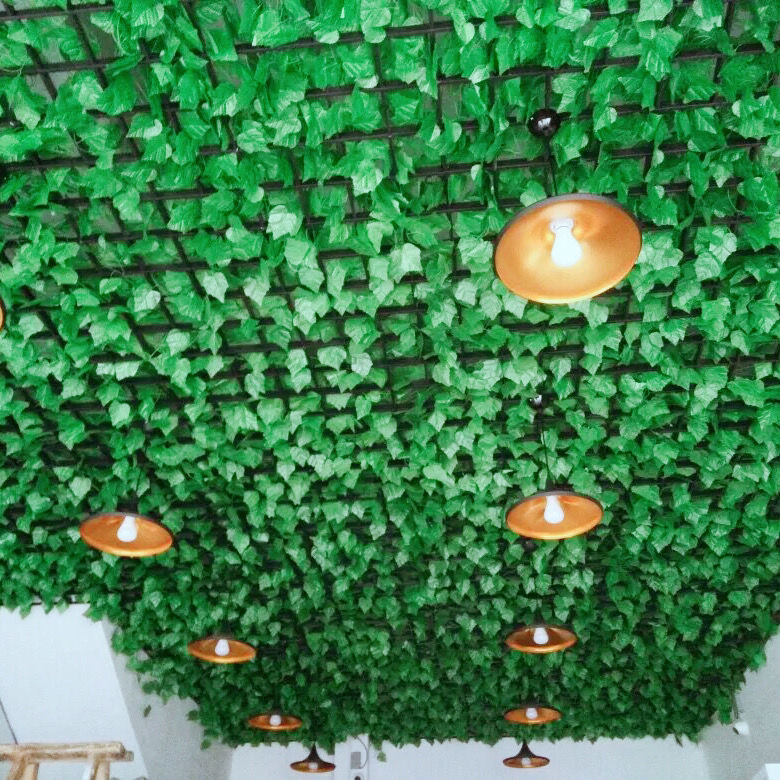 葡萄架丽轩铝格栅铁格栅吊顶装饰材料集成自装创意天花网格吊顶