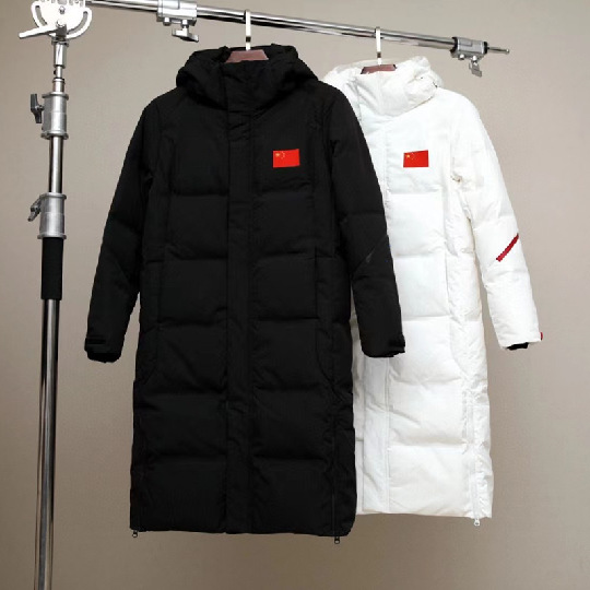 23新款国家队长款羽绒服男女同款体育生训练服运动大衣保暖外套