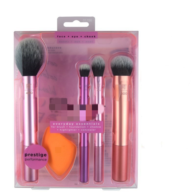 American Rt Makeup Brush 01786 Brush Suit Blush Brush Portable Makeup Brush Zipper Bag Full Series