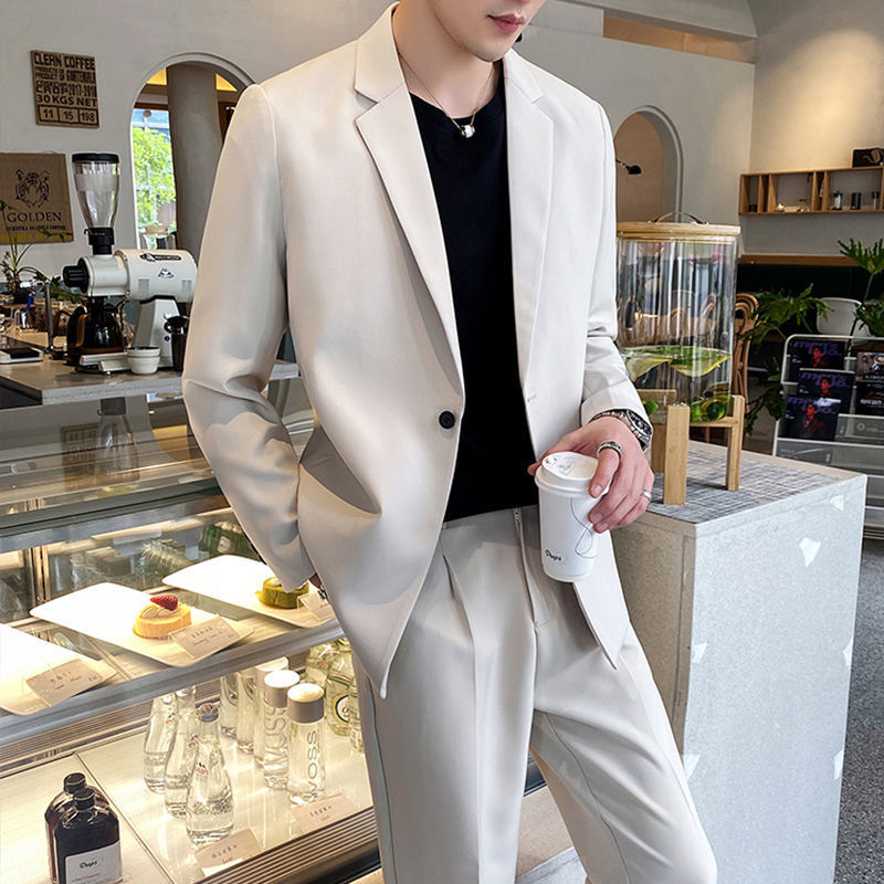 男士休闲西装款式