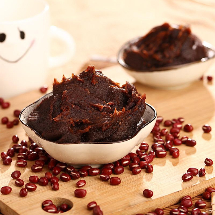 正达广源 玫瑰豆沙馅14kg/箱 3袋包子馒头红豆傻馅料西点烘焙月饼