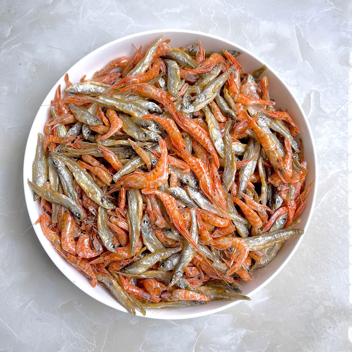 东江湖农家土特产不苦火培小鱼干淡水小虾干仔干货河鱼虾混合