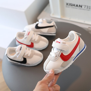 童鞋批发春季新款儿童运动鞋男童鞋子阿甘跑步鞋女童宝宝小白鞋