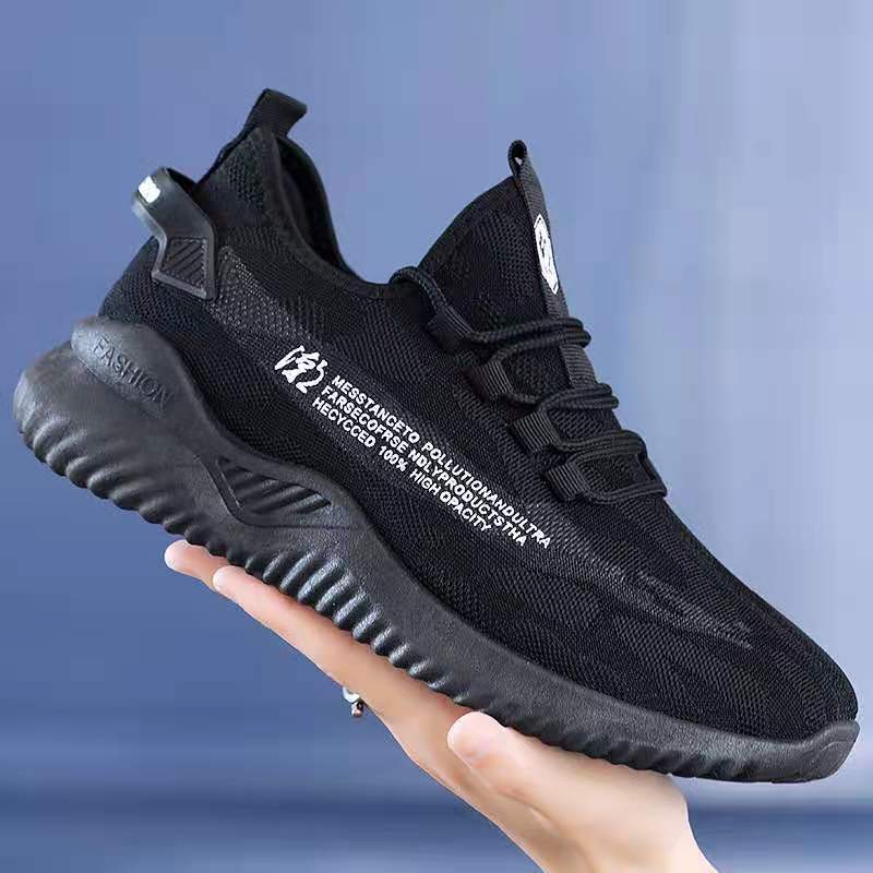 2021 Spring and Autumn Korean Style Men's Casual Sports Shoes Fashionable Comfortable Fashion Shoes Breathable Running Men's Shoes