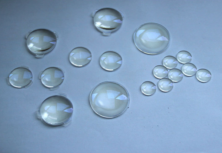 厂家直供亚克力双凸镜片非球面光学透镜34mm带边vr3d眼镜放大镜片