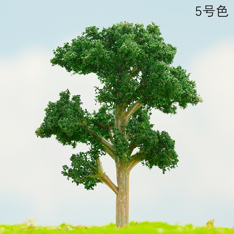 沙盘模型树苔藓微景观装饰配景假树高仿真造景模型小叶榕树圣诞树