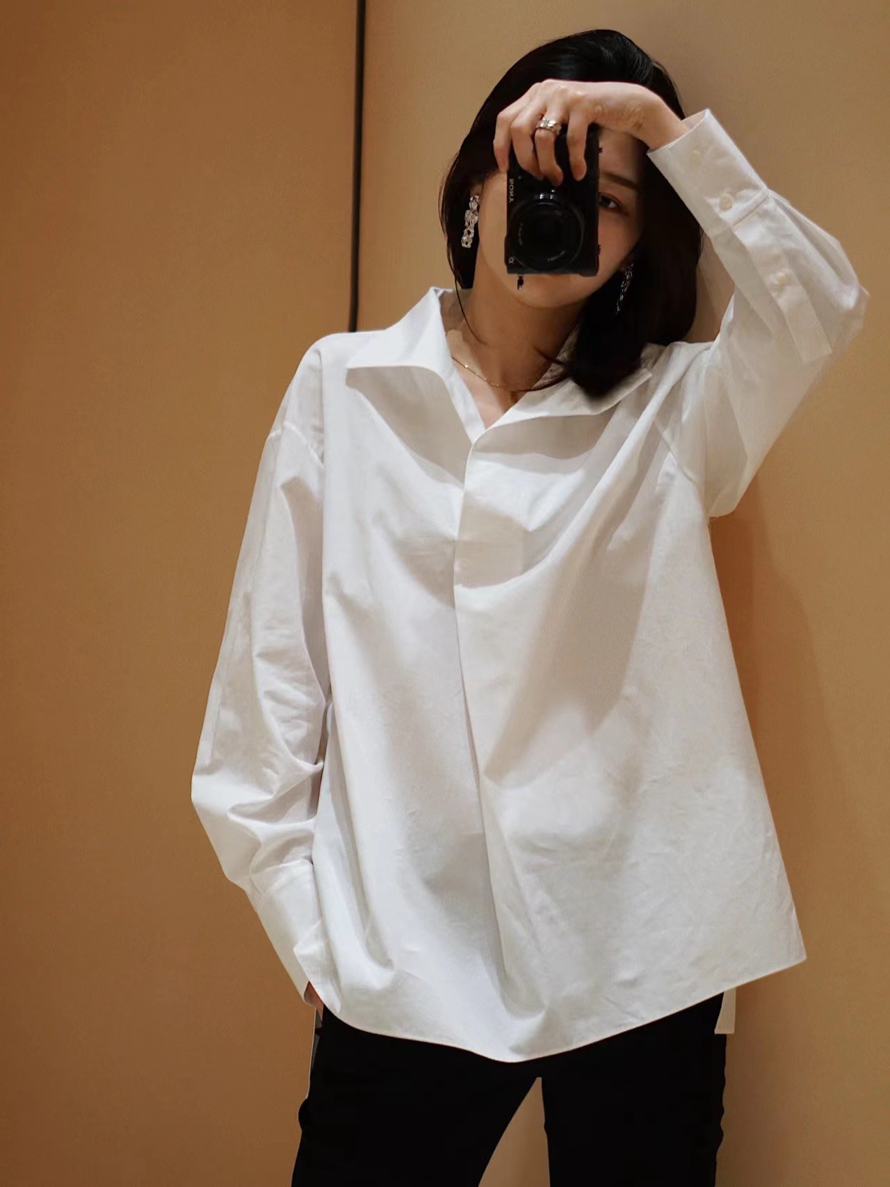 ic小禾衬衣2022小众春款全棉府绸海军领白衬衫女-阿里巴巴